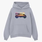 Толстовка худи оверсайз