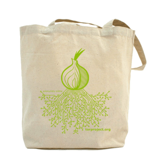 Сумка шоппер с принтом Tor Project