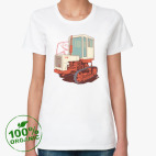 Женская футболка органик