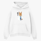 Толстовка худи оверсайз