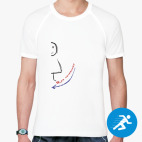 Мужская спортивная футболка