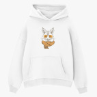 Толстовка худи оверсайз