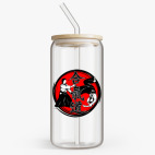 Банка с бамбуковой крышкой