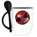 Кружка с ложкой