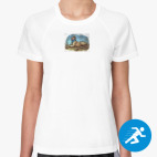 Женская спортивная футболка