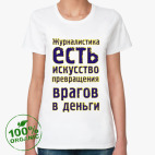 Женская футболка органик