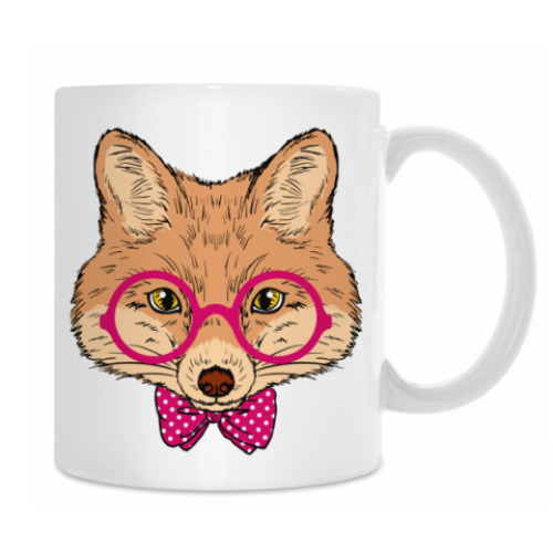 Кружка Hipster Fox