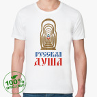 Мужская футболка органик