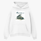 Толстовка худи оверсайз