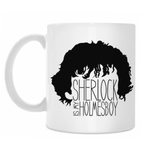 Кружка с принтом Шерлок