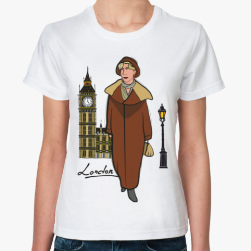 Классическая футболка 'Лондон'