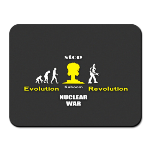 Коврик для мыши Эволюция в роботов