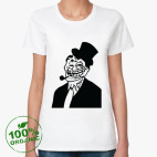 Женская футболка органик