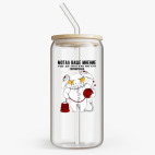 Банка с бамбуковой крышкой