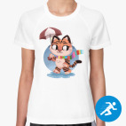 Женская спортивная футболка