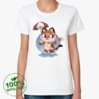 Женская футболка органик