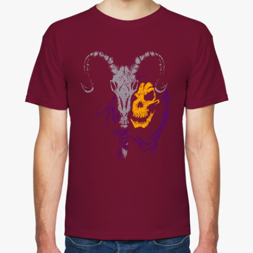 Футболка с принтом Скелетор