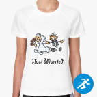 Женская спортивная футболка