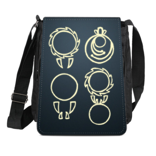 Сумка-планшет с принтом The Vampire Diaries