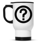 Кружка-термос белая (?)