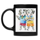 Кружка цветная UV-DTF