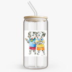 Банка с бамбуковой крышкой