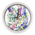 Цветы, люпины, акварель