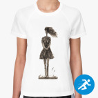 Женская спортивная футболка