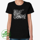 Женская футболка органик