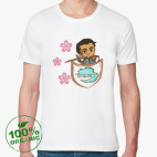 Мужская футболка органик