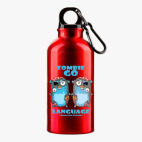 Металлическая бутылка 400 мл UV-DTF