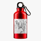 Металлическая бутылка 400 мл UV-DTF