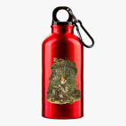 Металлическая бутылка 400 мл UV-DTF