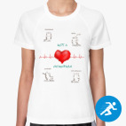 Женская спортивная футболка