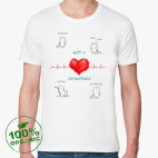 Мужская футболка органик