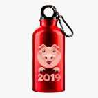 Металлическая бутылка 400 мл UV-DTF