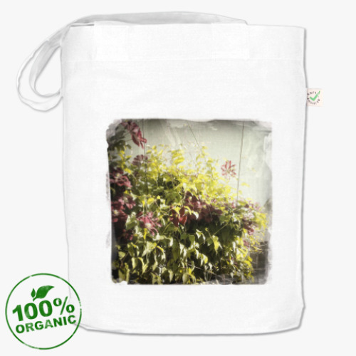 Сумка шоппер с принтом Сад колдуньи