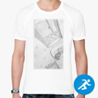 Мужская спортивная футболка