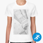 Женская спортивная футболка