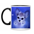 Кружка двухцветная