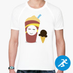 Мужская спортивная футболка