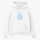 Толстовка худи оверсайз