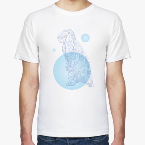 Футболка с принтом Rabbit