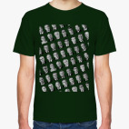 Классическая футболка Состав Политбюро паттерн