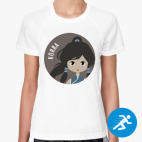 Женская спортивная футболка