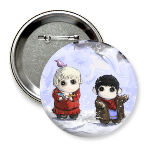 Значок 75мм Merlin