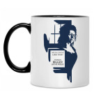 Кружка двухцветная