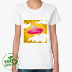 Женская футболка органик