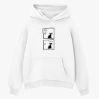 Толстовка худи оверсайз