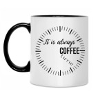 Кружка двухцветная